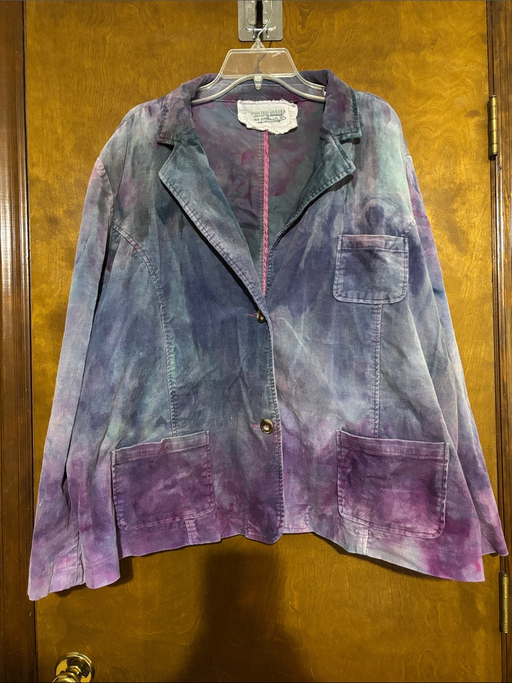 Upcycled corduroy jacket